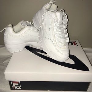 FILA white sneakers